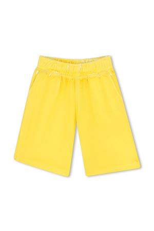 Bermuda in cotone giallo MARC JACOBS KIDS | W60478526